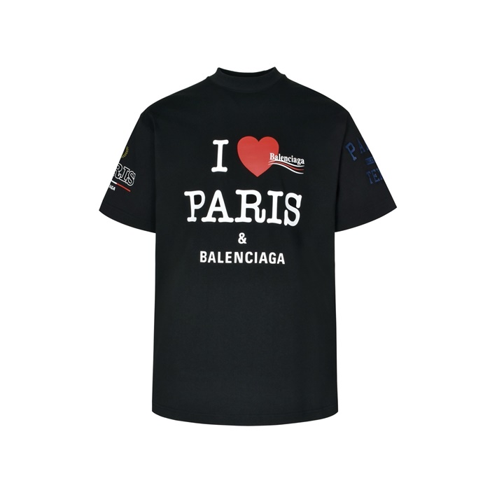 バレンシアガメンズラウンド半袖Tシャツc5339