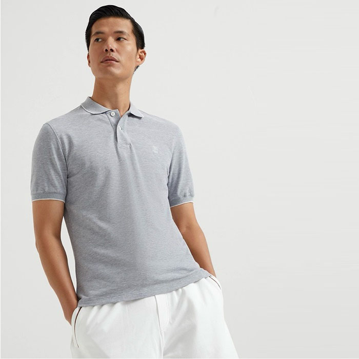 ブルネロクチネリメンズポロシャツc5341