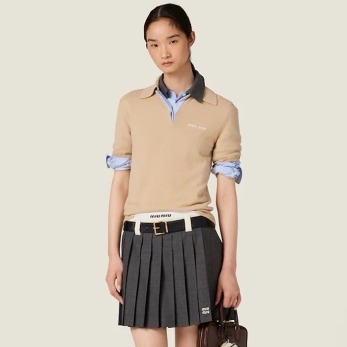 ミュウミュウレディースポロシャツc5346