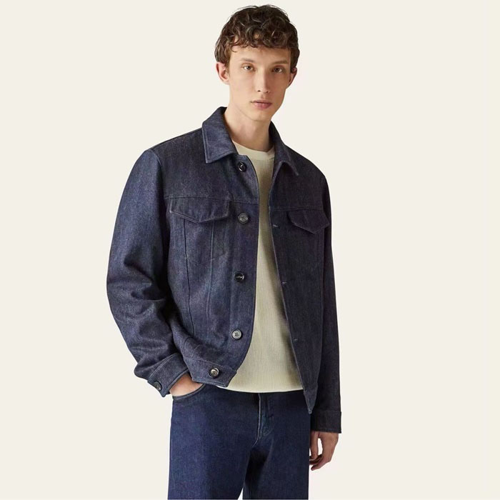 ロロピアーナメンズベーシックジャケットc5352