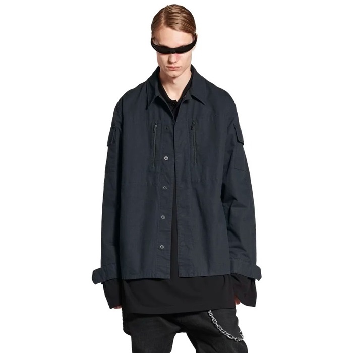 バレンシアガメンズベーシックシャツc5379