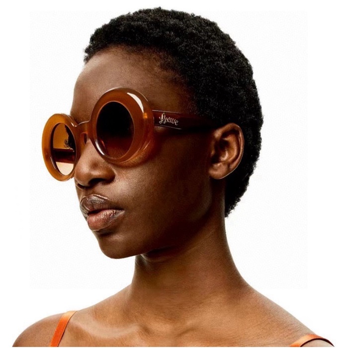 ロエベレディースムーンスクエアサングラスc4224