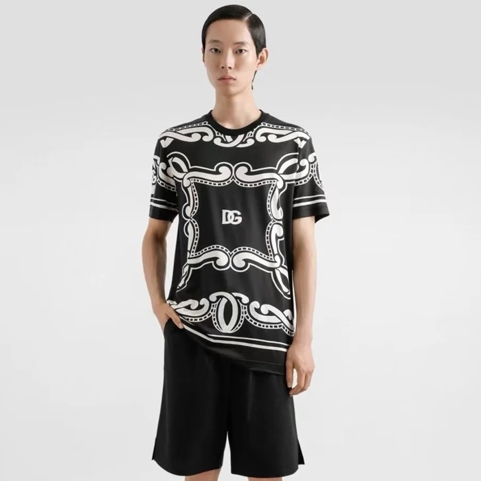 ドルチェ＆ガッバーナメンズ半袖Tシャツc5411