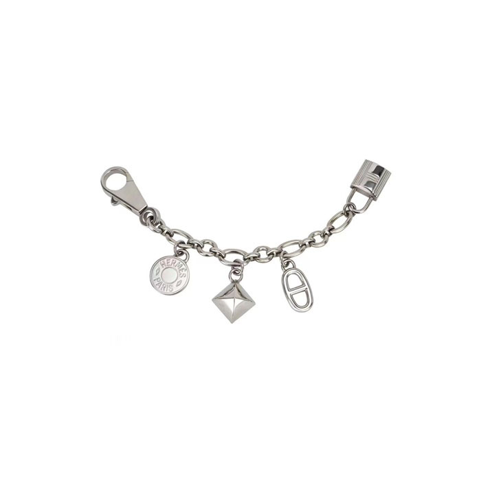 エルメスユニセックスゴールドキーホルダーc4284