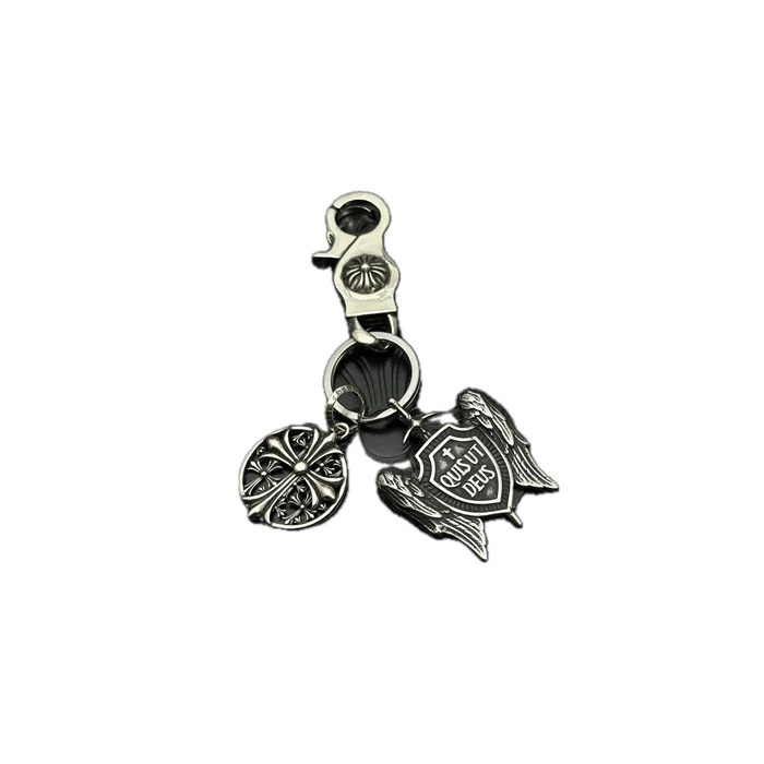 クロムハーツユニセックスイニシャルキーホルダーc4289