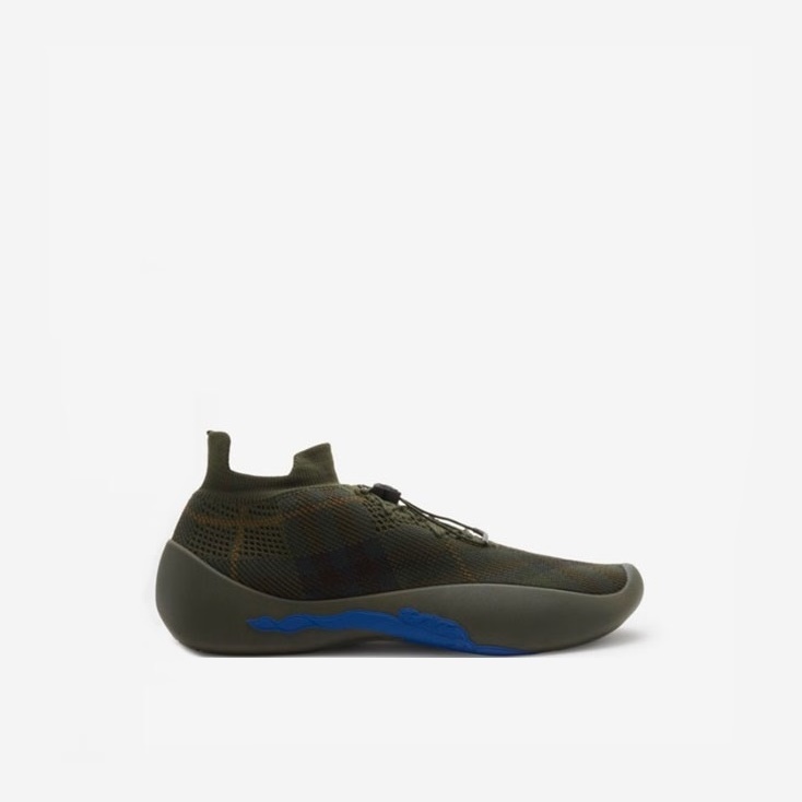 バーバリーメンズチェックネプチューンスニーカーs4065