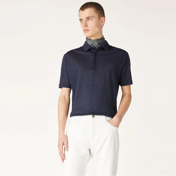 ロロピアーナメンズポロ半袖Tシャツc5478