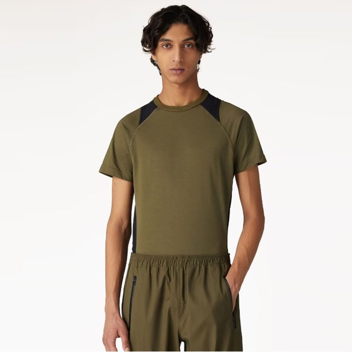 ロロピアーナメンズラウンド半袖Tシャツc5480