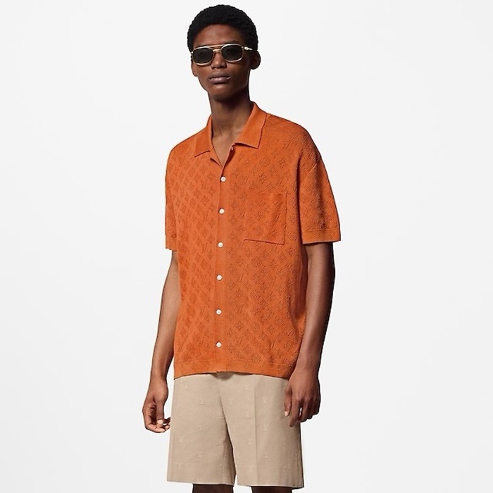 ルイヴィトンメンズラウンド半袖Tシャツc5501