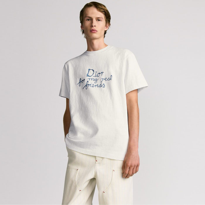 ディオールメンズラウンド半袖Tシャツc5503