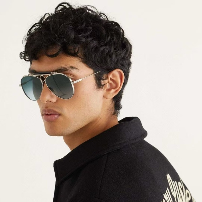 ジャックマリーマージュメンズメタルフレームサングラスc4326