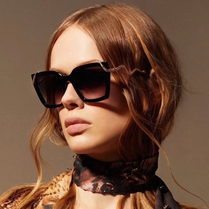 ロベルトカヴァリリーレディースプレミアムメタルフレームサングラスc4369