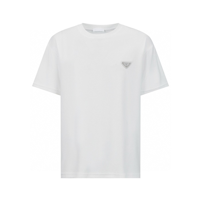 プラダメンズラウンド半袖Tシャツc5529