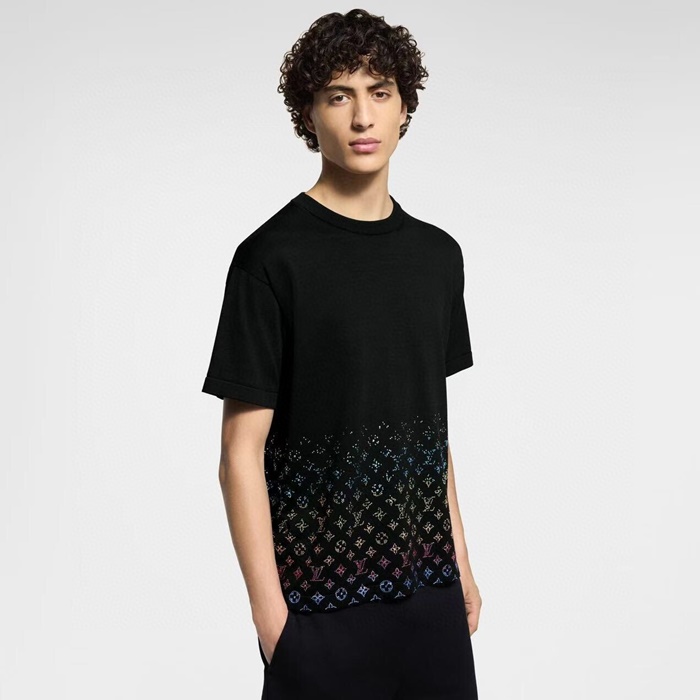 ルイヴィトンメンズラウンド半袖Tシャツc5536