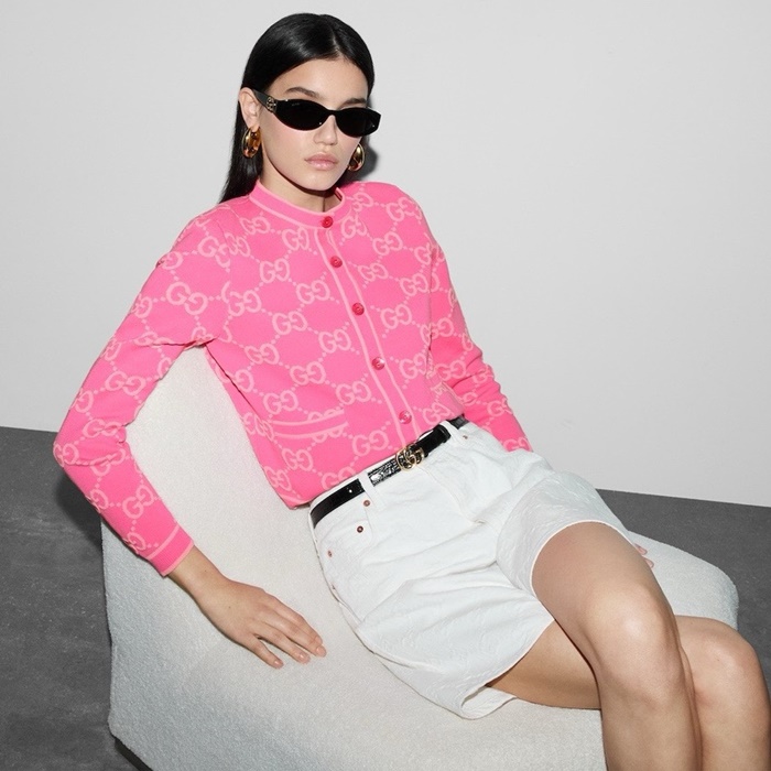 グッチレディースネックカーディガンc5542