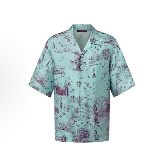 ルイヴィトンメンズ半袖シャツc5580