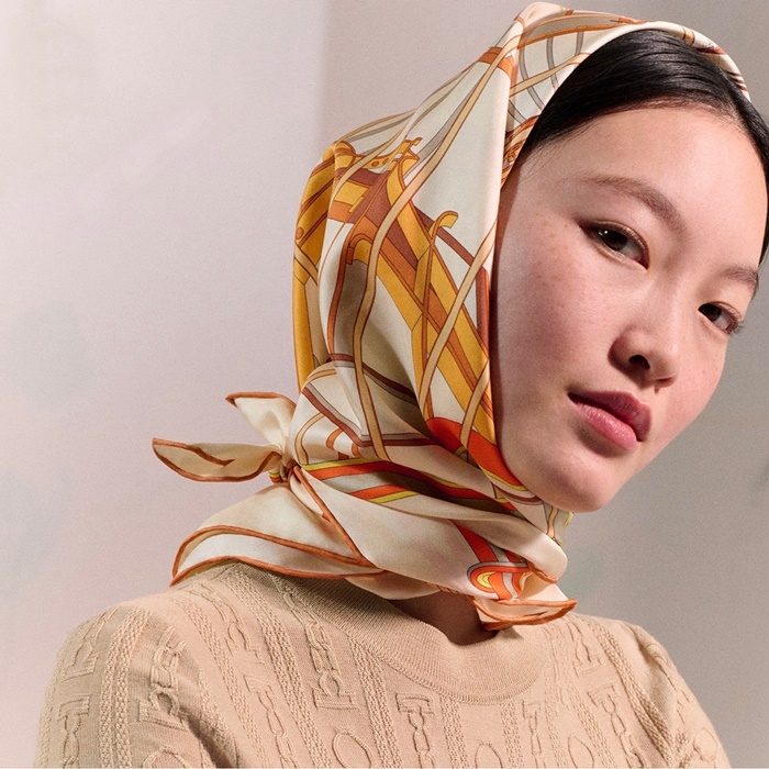 エルメスレディースシルクニットc4391