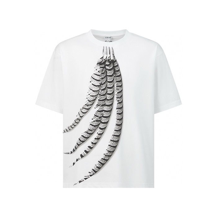 ロエベメンズラウンド半袖Tシャツc5597