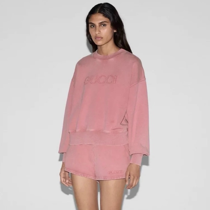 グッチレディースラウンドスウェットシャツc5607