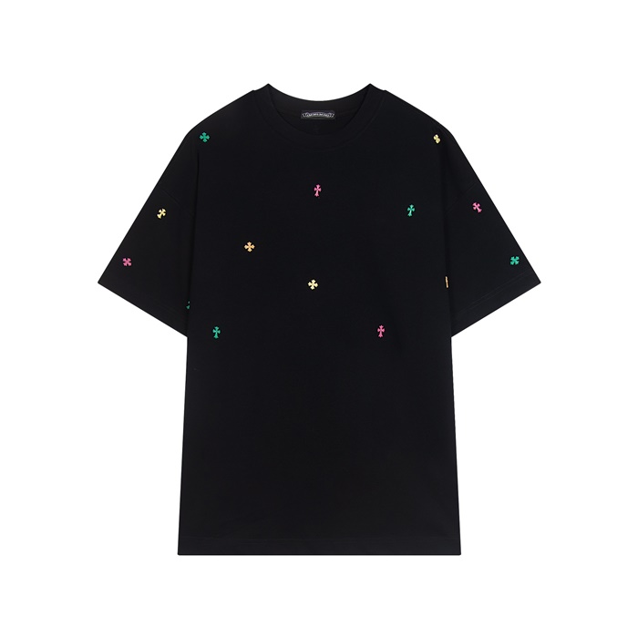 クロムハーツメンズラウンド半袖Tシャツc5621