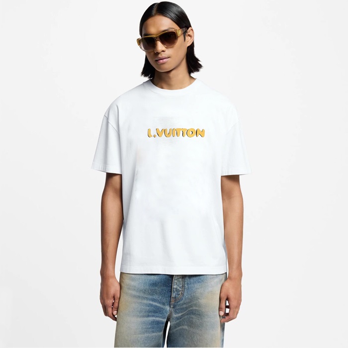 ルイヴィトンメンズラウンド半袖Tシャツc5644