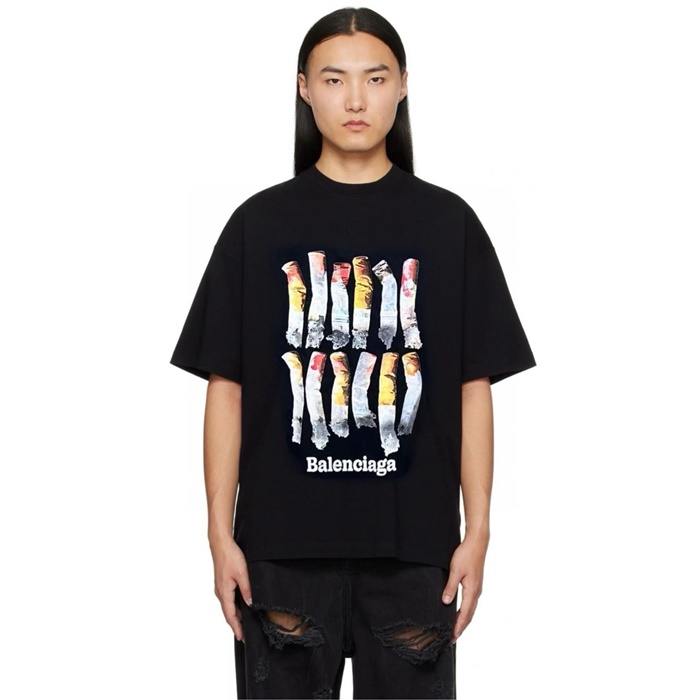 バレンシアガメンズラウンド半袖Tシャツc5662