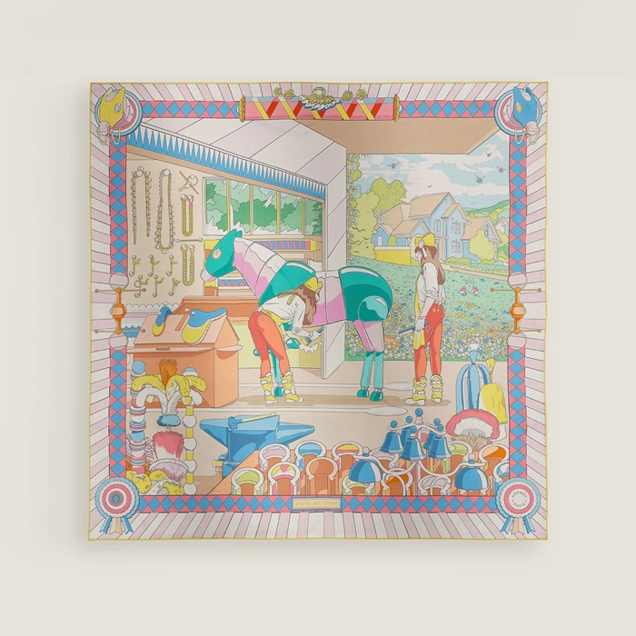 エルメスレディースシルクニットc4462