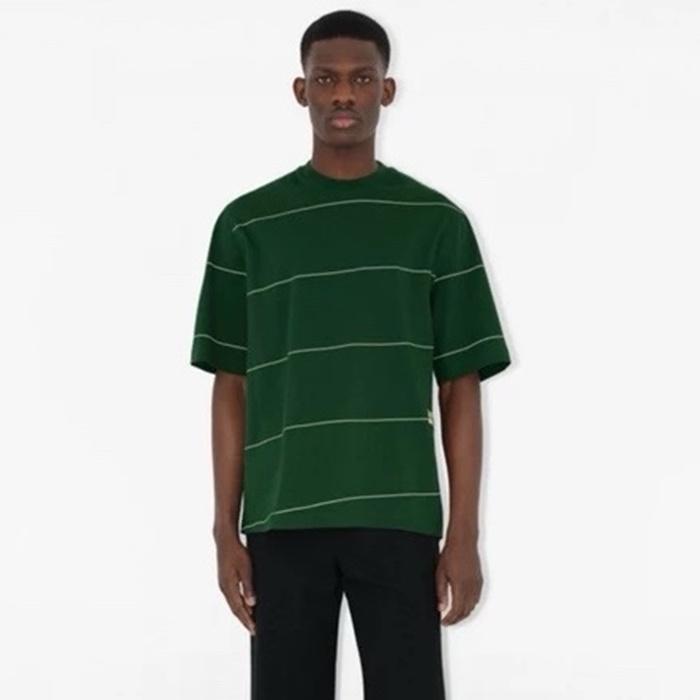 バーバリーメンズラウンド半袖Tシャツc5738