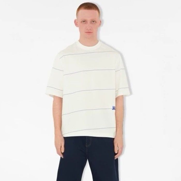 バーバリーメンズラウンド半袖Tシャツc5739