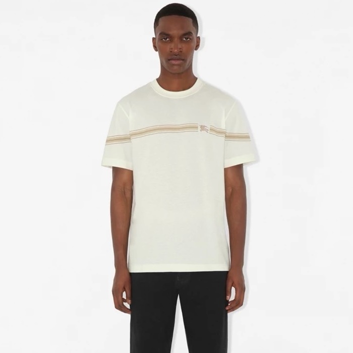 バーバリーメンズラウンド半袖Tシャツc5783