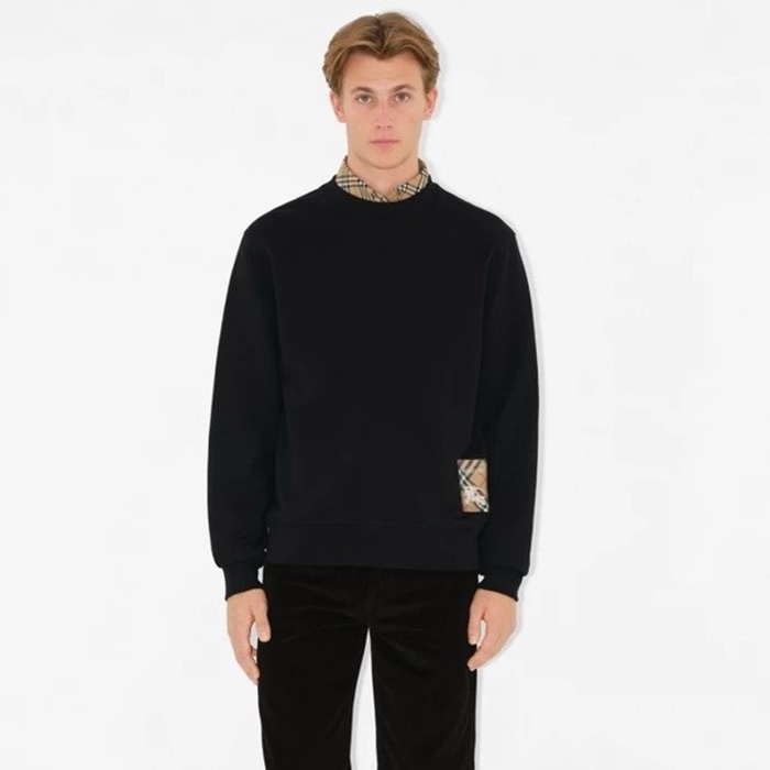 バーバリーメンズラウンドスウェットシャツc5795