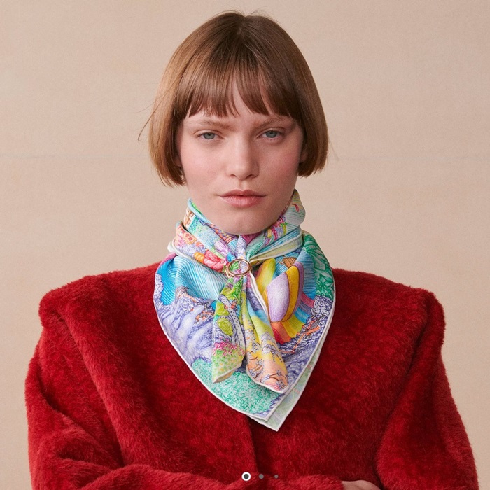 エルメスレディースシルクニットc4480