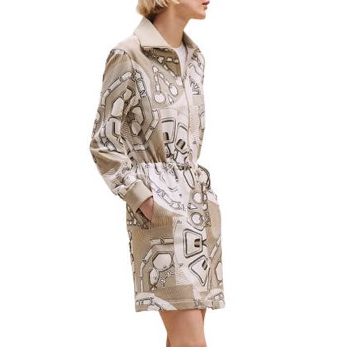 エルメスレディースジップアップワンピース--c5862