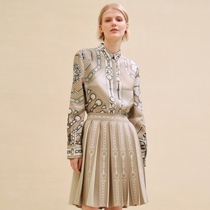 エルメスレディースシルクシャツc5865