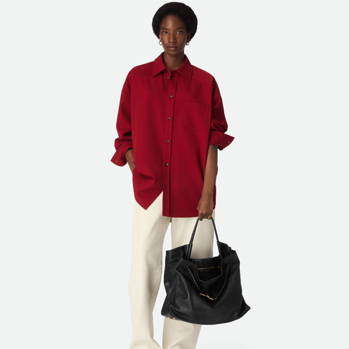 ボッテガヴェネタレディースアンディアーモラージトートバッグb5282