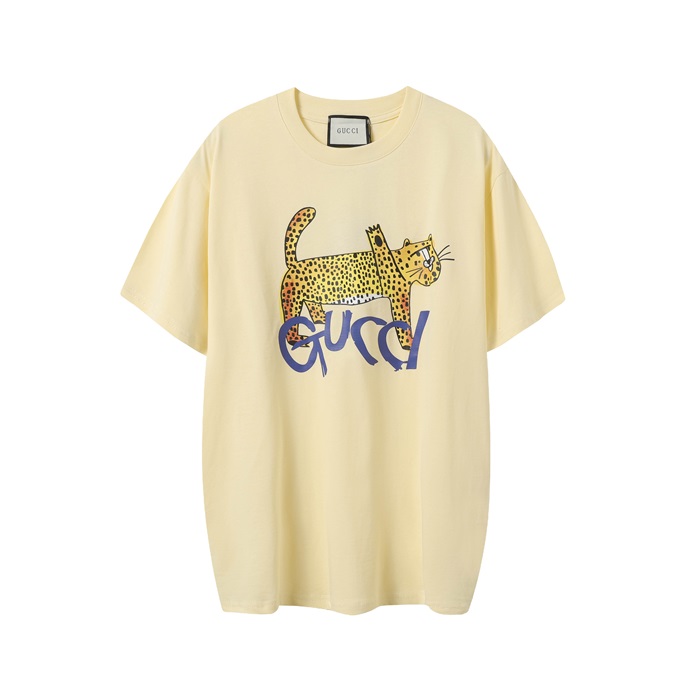 グッチメンズラウンド半袖Tシャツc5921