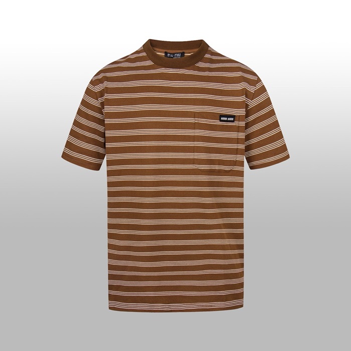 ミュウミュウメンズラウンド半袖Tシャツc5927