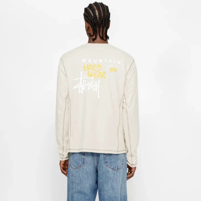 ステューシーメンズラウンド長袖Tシャツc5929