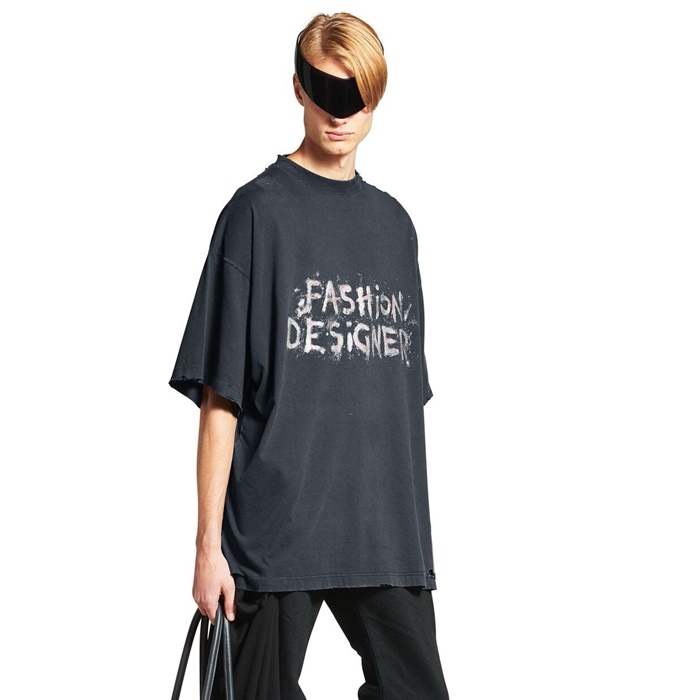 バレンシアガメンズラウンド半袖Tシャツc5983