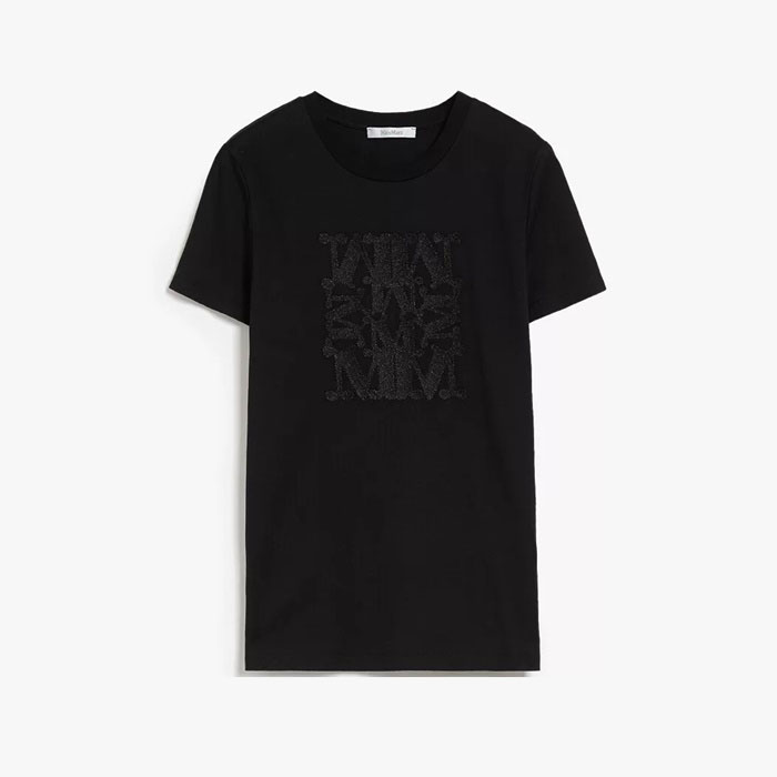 マックスマーラレディースクルーネック半袖Tシャツc6005