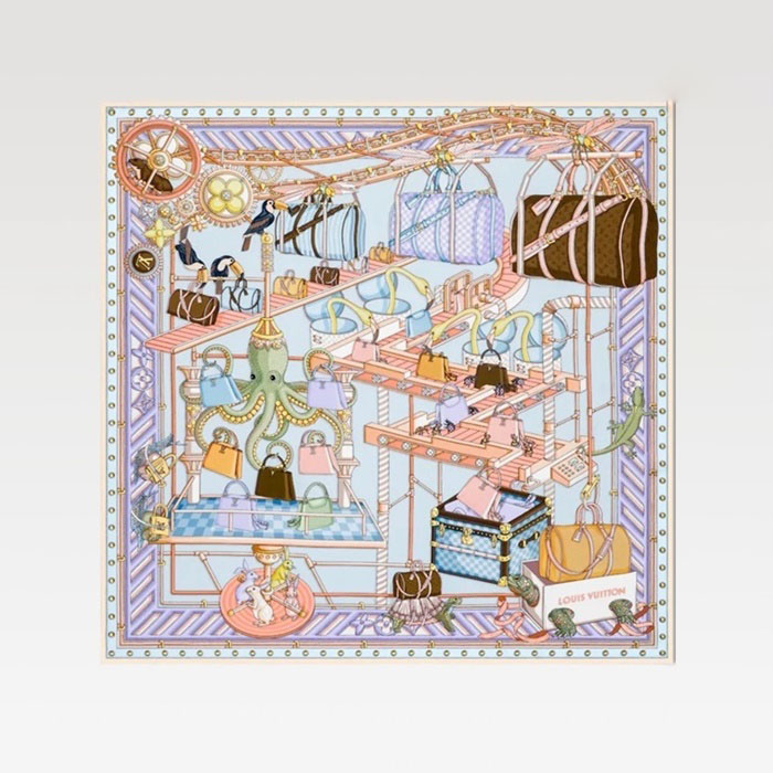 ルイヴィトンレディースシルクニットc4519