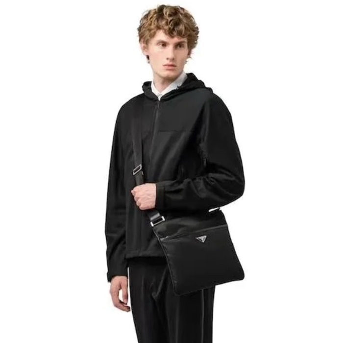 プラダメンズリナイロンショルダーバッグ2A053b5298