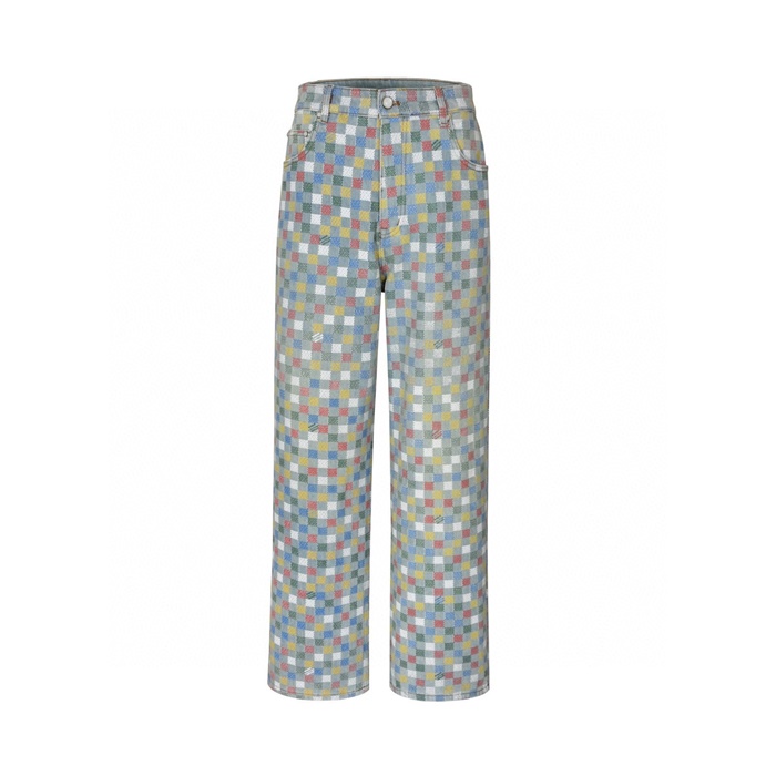 ルイヴィトンメンズダミエジーンズc6012