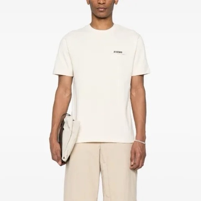 ジャックムスメンズラウンド半袖Tシャツc6039