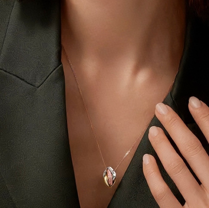 カルティエレディースゴールドネックレスc4536