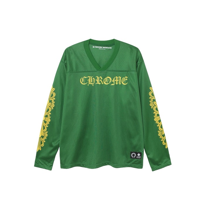 クロムハーツメンズネック長袖Tシャツc6055