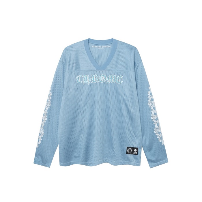 クロムハーツメンズネック長袖Tシャツc6056