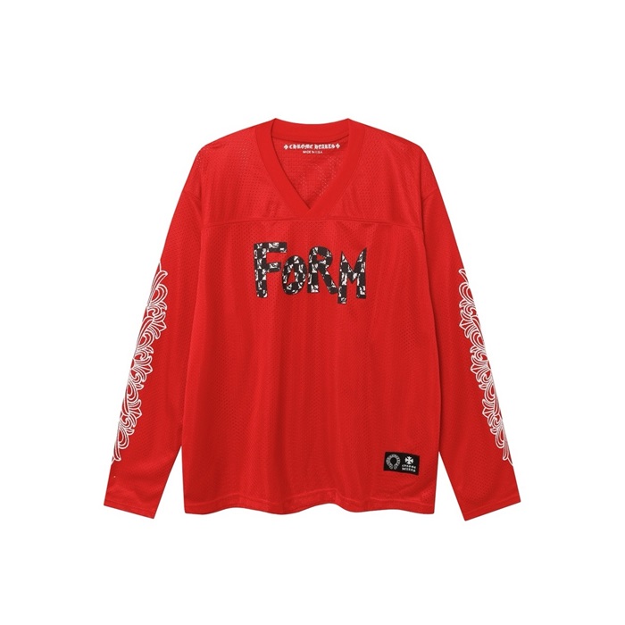 クロムハーツメンズネック長袖Tシャツc6057