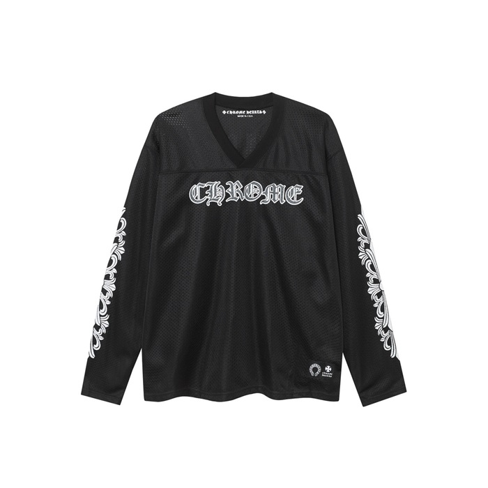 クロムハーツメンズネック長袖Tシャツc6058