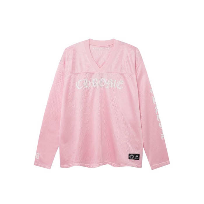 クロムハーツメンズネック長袖Tシャツc6059